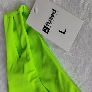 Fused Hawaii 👙 Be Bright Hamoa Neon Green Bikini Bottom